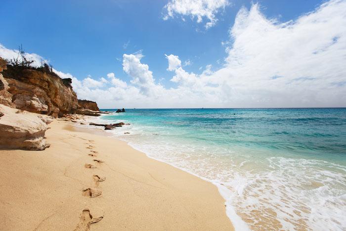 Beach in St Martin