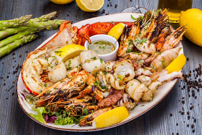 Gorgeous food in Ibiza