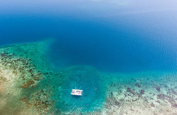 Social distancing in paradise