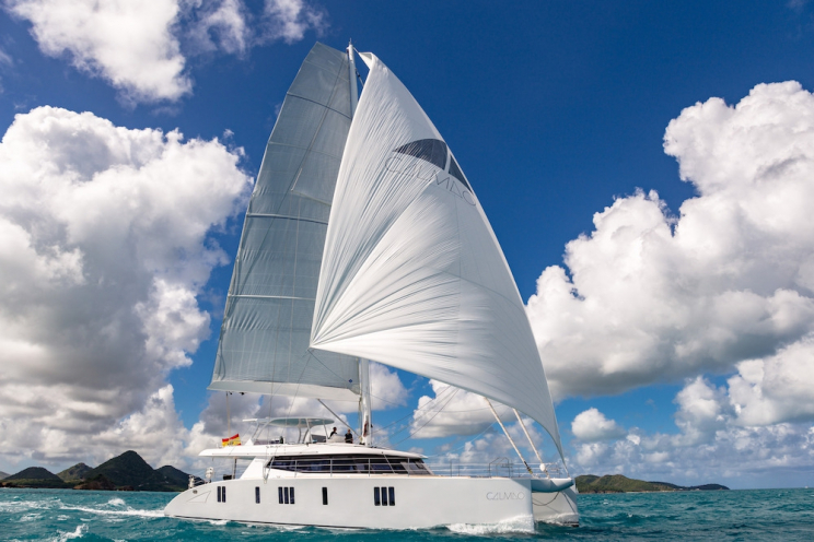 Luxury Crewed Catamaran CALMAO - Sunreef 74 - 4 Cabins - BVI - Tortola -  Palma - Ibiza - Formentera Photos and Images - Boatbookings