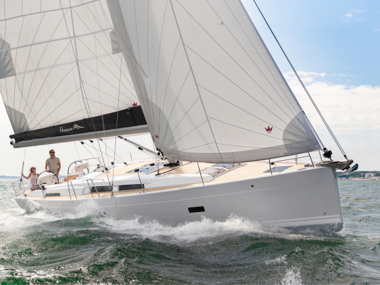 Charter Yacht Hanse 458 - 3 Cabins (3 doubles) - 2018- Port Hamble - Solent- Southampton- Isle of Wight