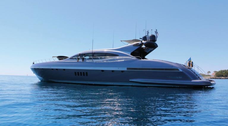 Luxury Crewed Motor Yacht Jff Mangusta 108 3 Cabins St Tropez Cannes Nice Antibes Boatbookings