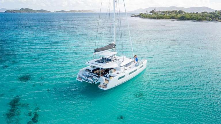 Luxury Crewed Catamaran Karma Lagoon 50 4 Cabins Tortola St Thomas Virgin Gorda Boatbookings