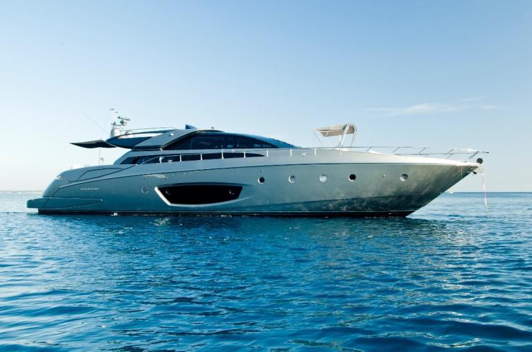 Crewed Motor Yacht Rhino A Riva Domino 86 4 Cabins Cannes Antibes St Tropez Amalfi Coast Boatbookings
