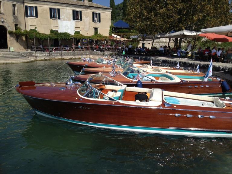 Crewed Motor Yacht Riva Aquarama Salo Lake Garda Italy Available Week Ends And During July And August Boatbookings