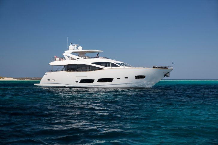 ibiza crewed yachts, crewed motor yacht