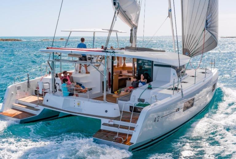 Bareboat Catamaran Lagoon 42 4 2 Cabins 4 Double 2 Single 2019 Lefkas Boatbookings