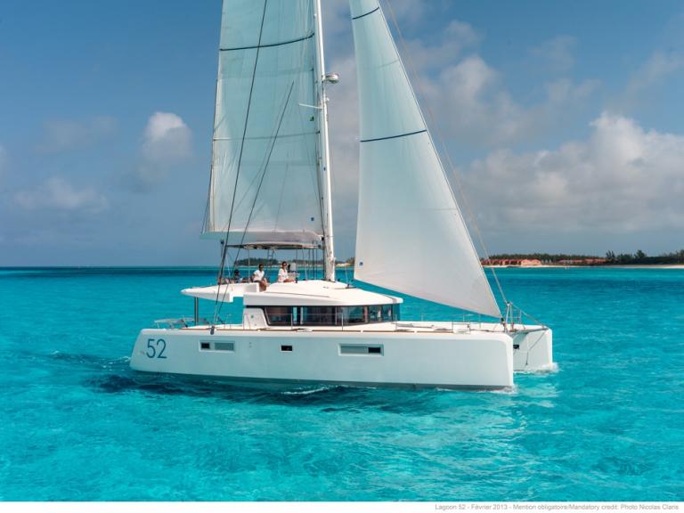 Bareboat Catamaran Lagoon 52 8 Cabins Tortola St Thomas Caribbean Virgin Islands Boatbookings