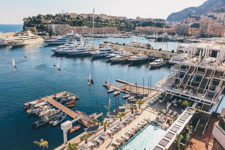 monaco, monaco port, port hercule