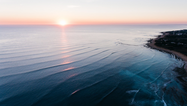 sea, sunset, sail, boat, beach
