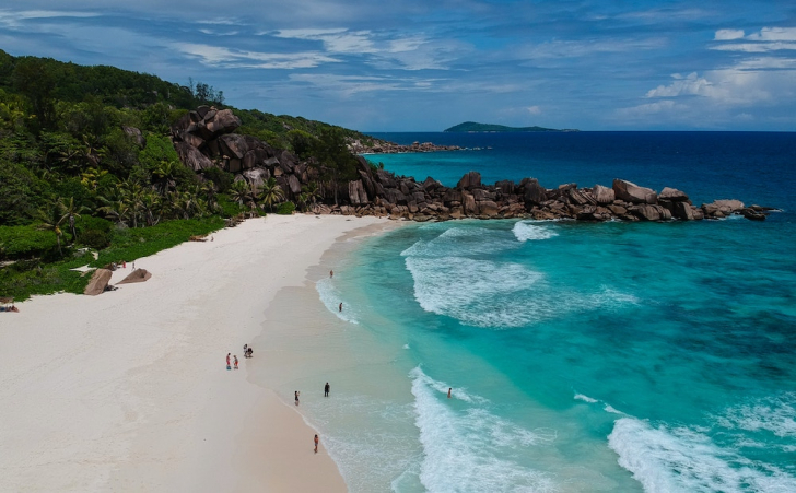 seychelles, yacht, charter, bareboat, catamaran, sunset
