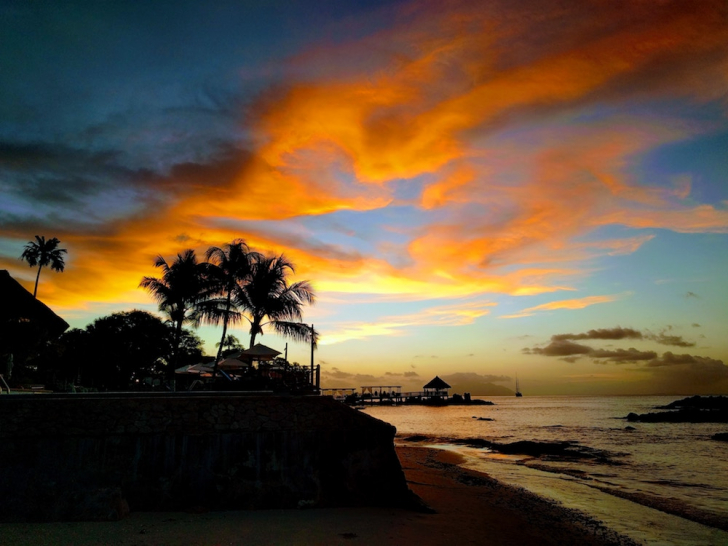 seychelles, yacht, charter, crewed, motor, sunset