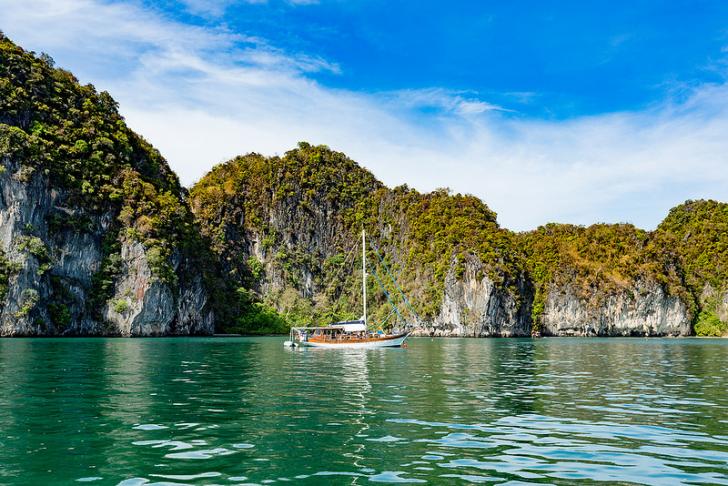 thailand, day, charter, sea, yacht