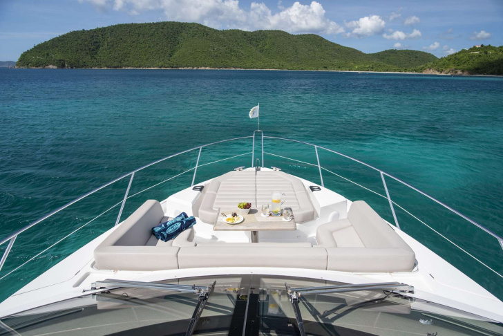 Bvi Virgin Islands Crewed Motor Yacht Charter