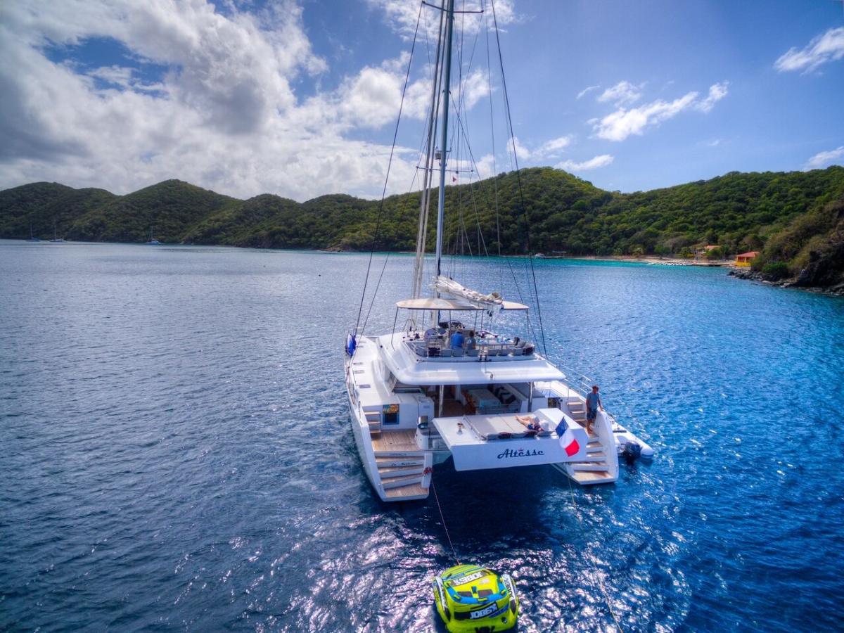 Altesse Lagoon 560 BVI Catamaran Charter.