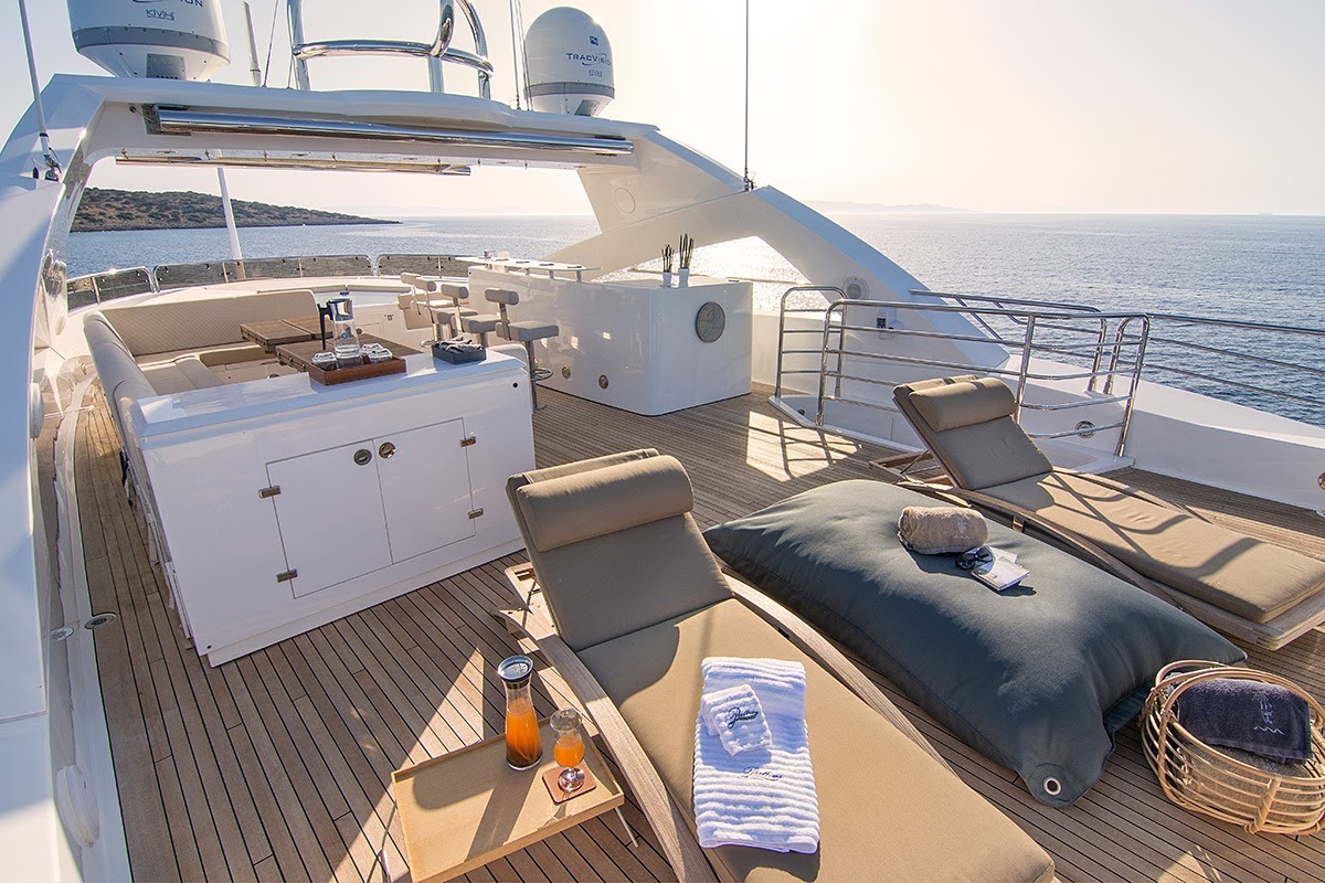 Pathos Sunseeker 40m Lounging