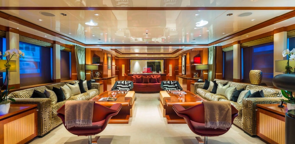 Greece Motor Yacht RARE FIND Saloon