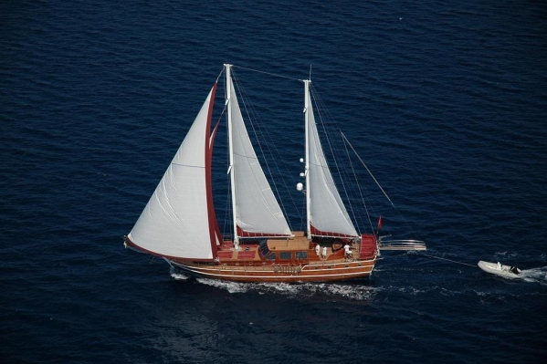 Crewed motor Sailing yacht