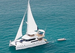 A catamaran with a jacuzzi on board, what better way to enjoy Thailand?