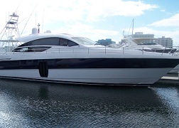 The Pershing 64 is a fantastic party boat!