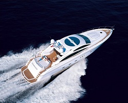 A stunning Sunseeker Predator for nights in St Tropez