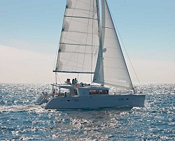 Lagoon 450 in Phuket.