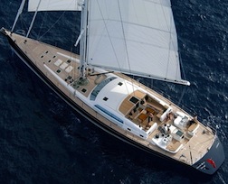 Majestic GRAND BLEU VINTAGE sailing the Mediterranean