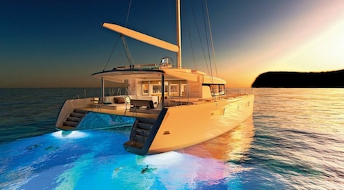 FREEDOM is beautiful new luxury crewed Lagoon 52 catamaran