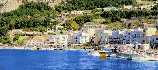 Capri Port - the Amalfi Coast, Sardinia, Sicily and the Aeolian Islands