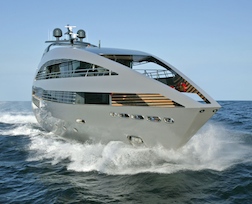 Eye-catching original design on board Luxury 41 metre Super Yacht