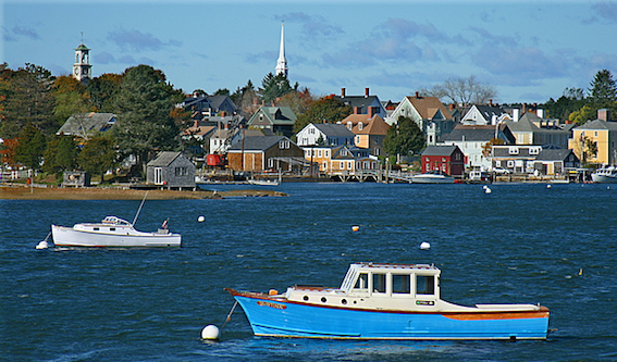 The charm of colonial New England ports