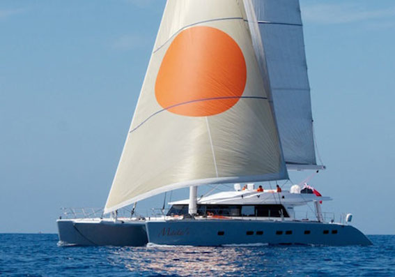 Sleek and sexy sailing onboard the Salina 48