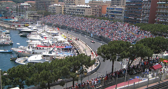 The Monaco Grand Prix is one of the world’s largest yachting events
