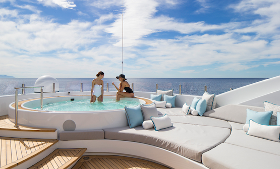 The gorgeous 5* luxury yacht  CAPRICORN  is ideal for your next charter