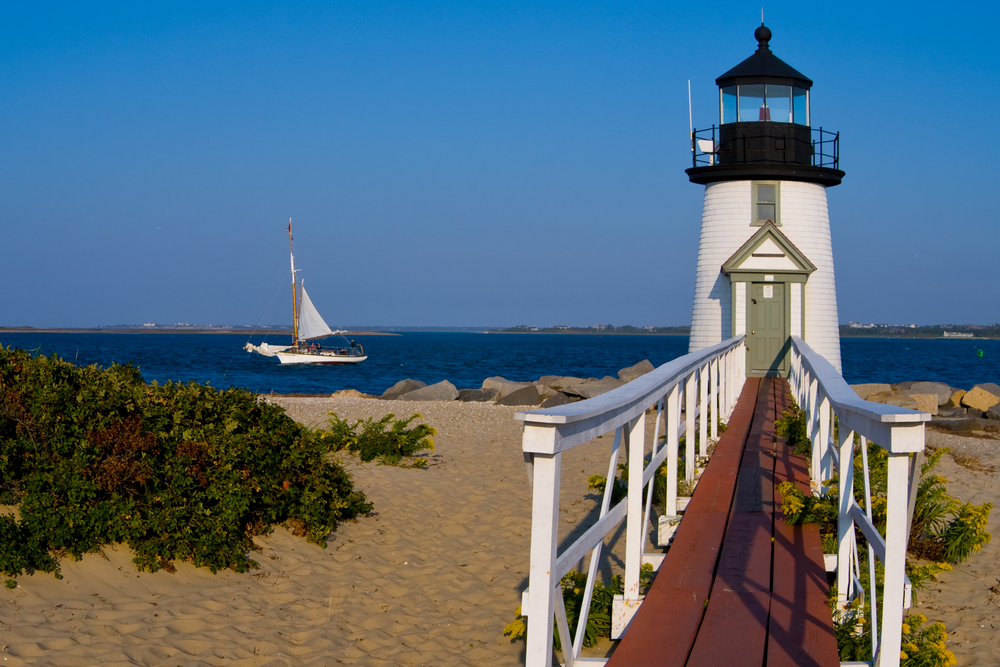 Sail around the likes of Nantucket on your New England yacht charter.