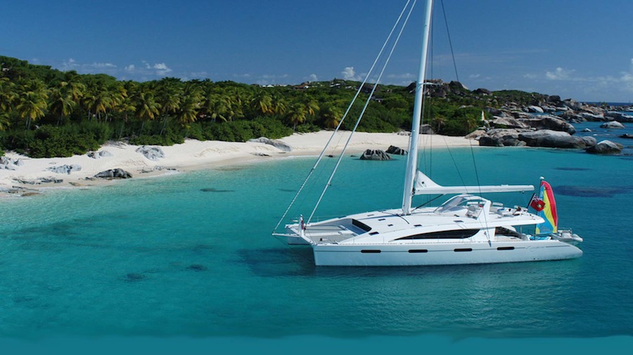 Explore the Virgin Islands in the Caribbean Sea on catamaran ZINGARA.