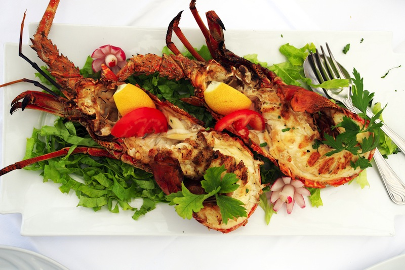 Indulge in a plate of what could be the Caribbean’s best lobster.