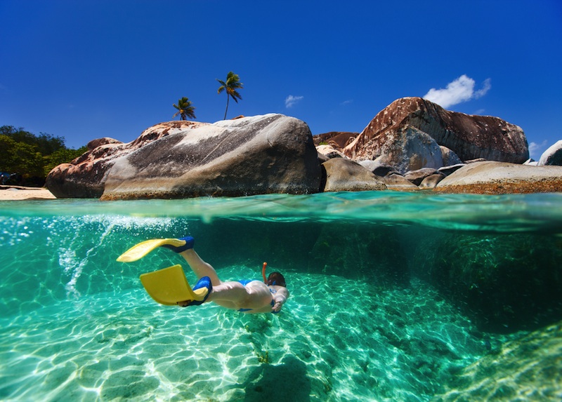 The impressive formation of The Baths is a must-see on your BVI itinerary.