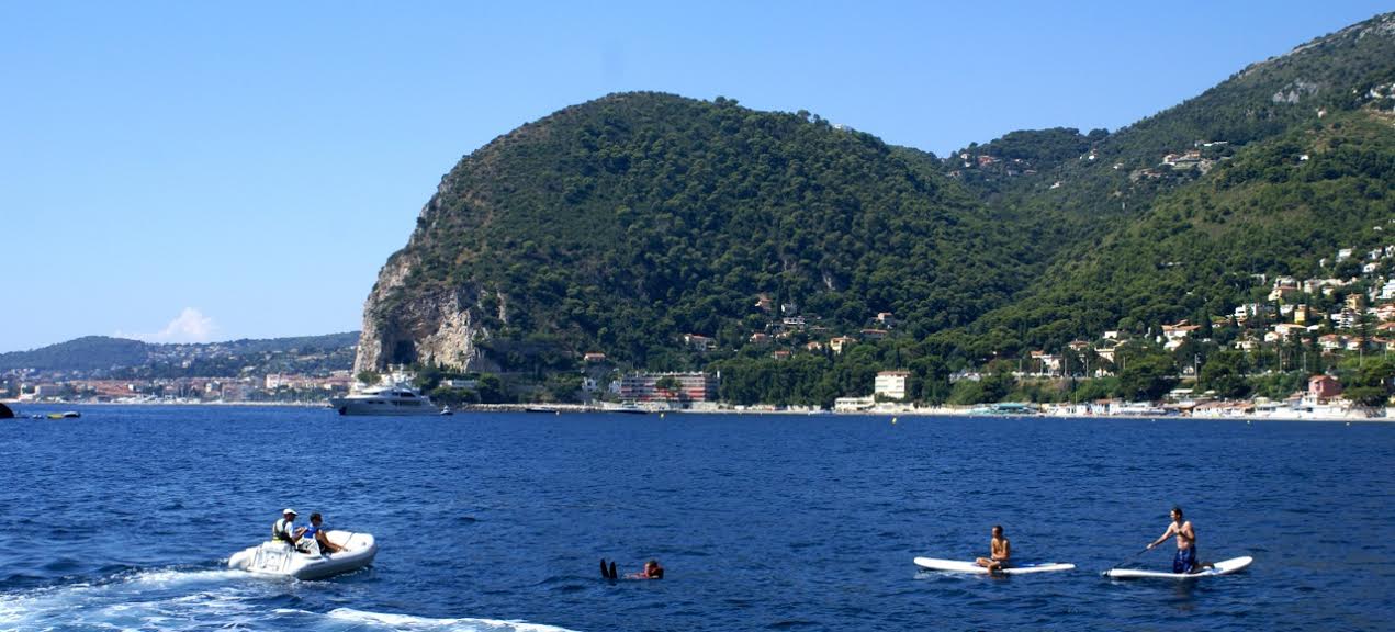 Paddle boards and water skis on your yacht charter