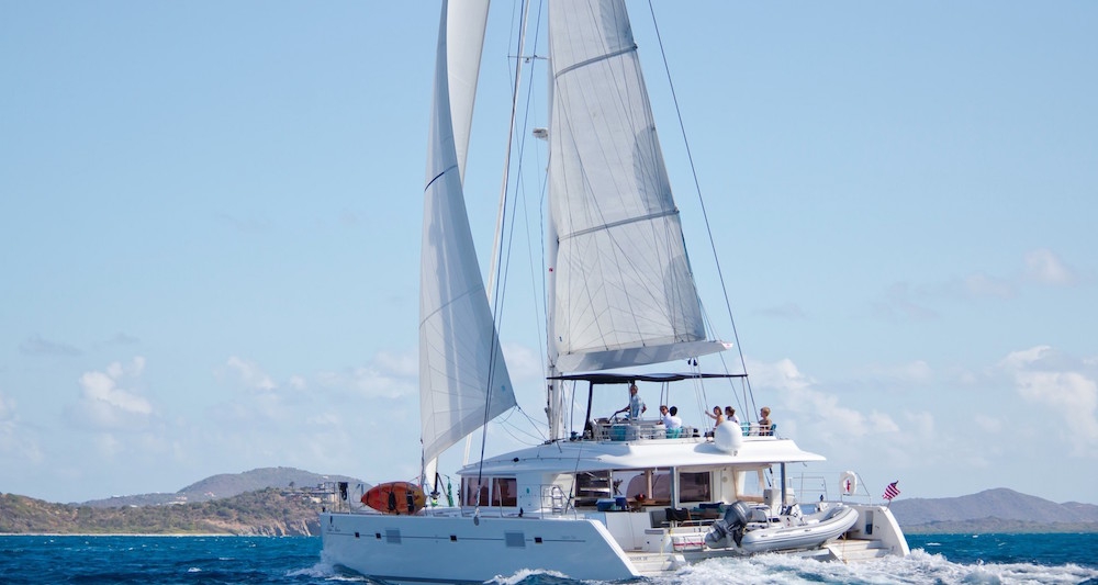 Charter Yacht BLUE MOON | Lagoon 560 | 3 Cabins | BVI | Tortola | Virgin Gorda | St Johns | Red Hook