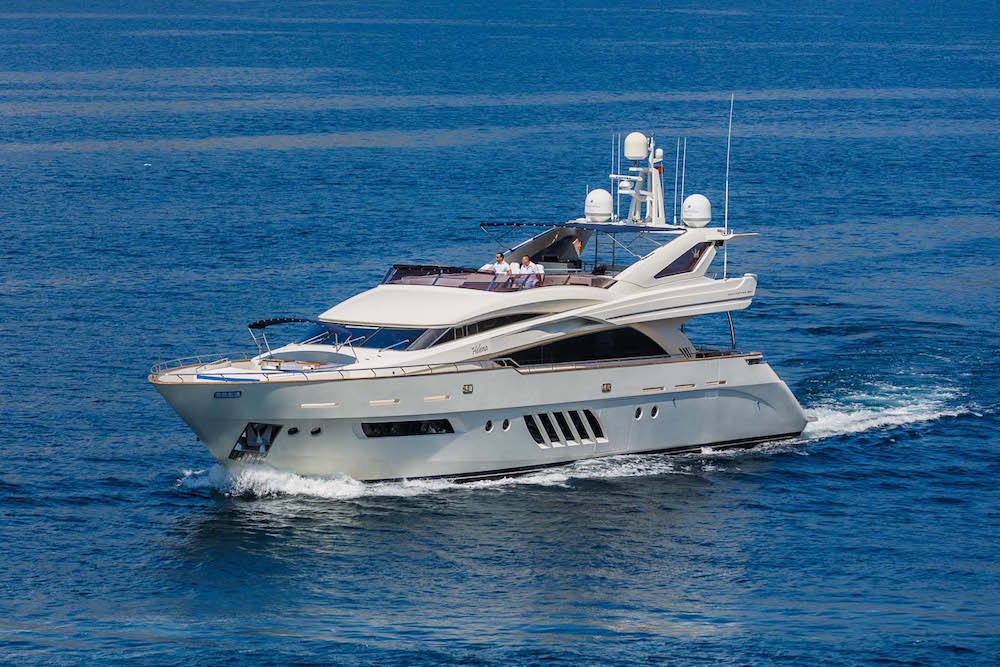 Charter Yacht LADY MURA | Dominator 29m | 5 Cabins | Dubrovnik | Tivat | Split