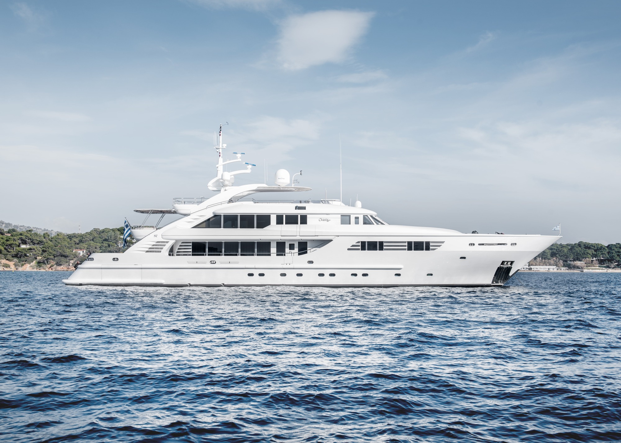 Charter Yacht OASIS | ISA 155 | 6 Cabins | Athens | Mykonos | Paros