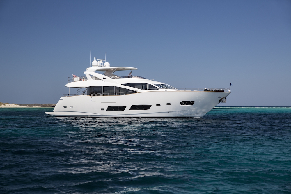 Charter Yacht PLAY THE GAME | Sunseeker 28m | 4 Cabins | Marina Ibiza | Formentera | Mallorca