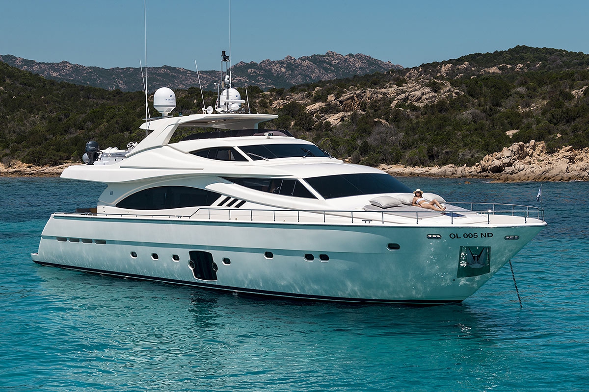 Charter Yacht PORTHOS SANS ABRI | Ferretti 881 | 4 Cabins | Sardinia | Porto Cervo | Bonifacio