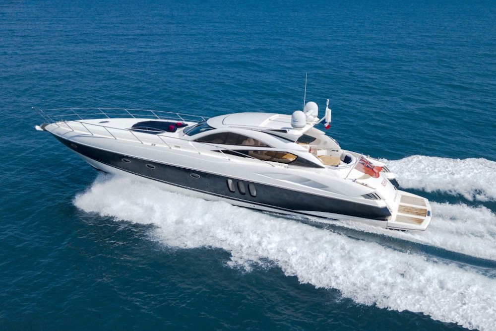 Charter Yacht REHAB | Sunseeker Predator 68 | 2 Cabins | Antibes | Cannes | Monaco