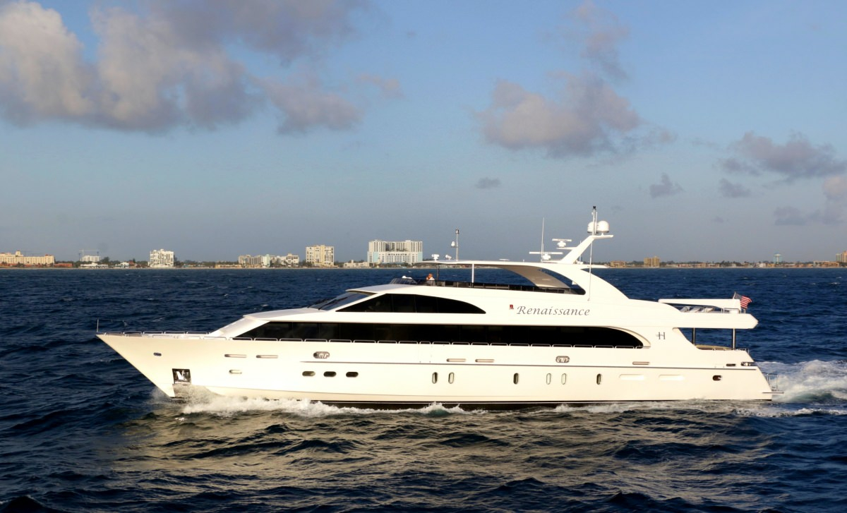 Charter Yacht RENAISSANCE | Hargrave 116 | 5 Cabins | Bahamas | Fort Lauderdale | Newport