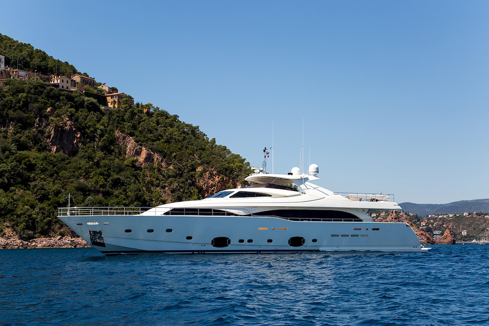 Charter Yacht ROBUSTO | Ferretti 34m | 5 Cabins | Cannes | Monaco | Capri