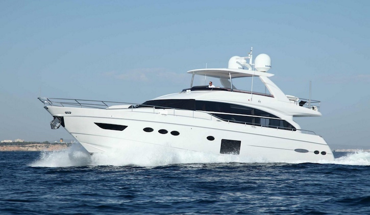 Charter Yacht SAMAKANDA | Princess 82 | 4 Cabins | Palma de Mallorca | Ibiza | Formentera