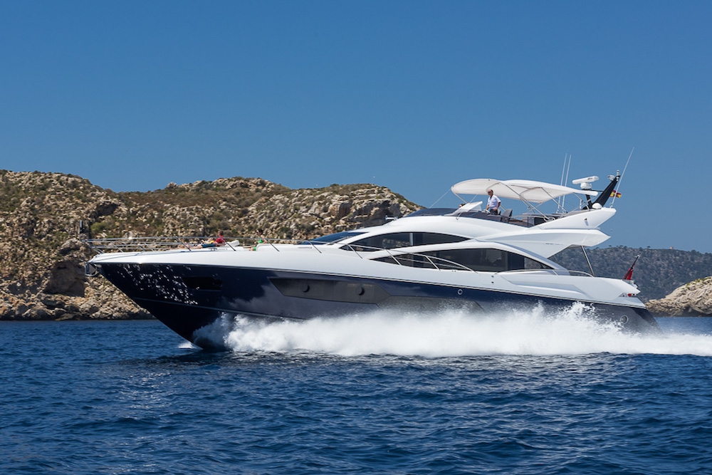 Charter Yacht SEAWATER | Sunseeker 80 Sport Yacht | 4 Cabins | Mallorca | Ibiza | Formentera